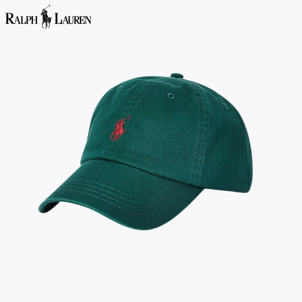 RL Cotton Chino Ball Cap RL Cotton Chino Ball Cap Slate Crown College Green 
