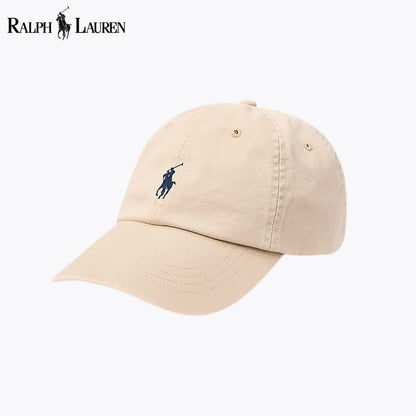 RL Cotton Chino Baseball Cap RL Cotton Chino Baseball Cap Slate Crown Nubuck 