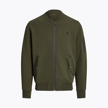 RL Double-Knit Bomber Jacket RL Double-Knit Bomber Jacket Slate Crown 