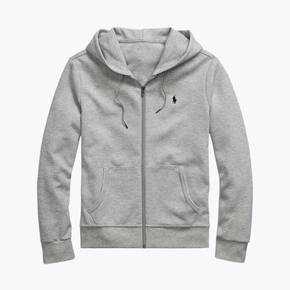 RL Double-Knit Full-Zip Hoodie RL Double-Knit Full-Zip Hoodie Slate Crown Light Sport Heather S 