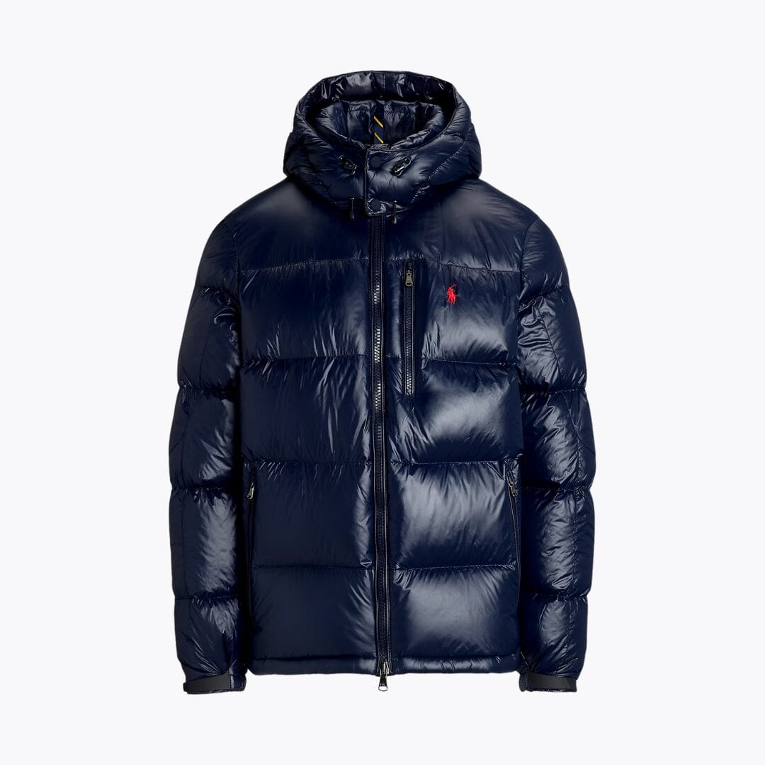 RL Gorham Glossed Down Jacket RL Gorham Glossed Down Jacket Slate Crown Collection Navy Glossy S 
