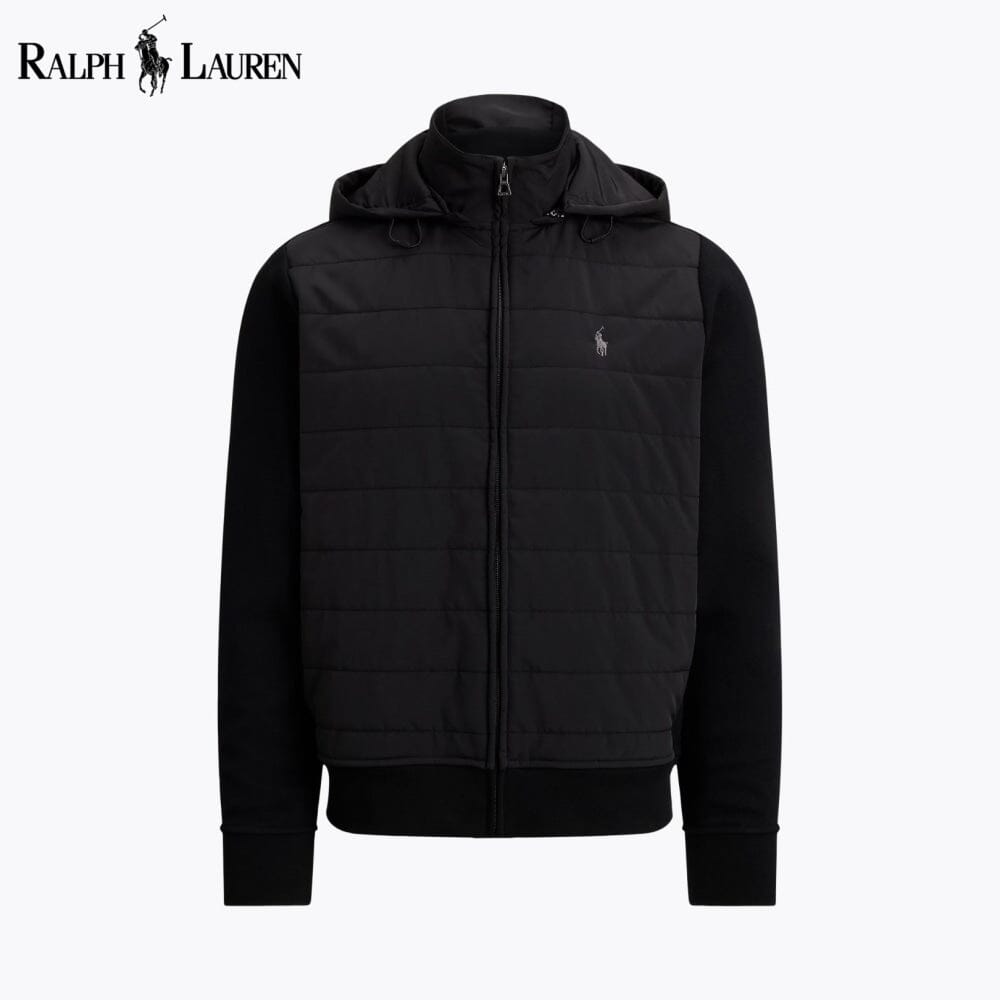 RL Hybrid Hooded Jacket RL Hybrid Hooded Jacket Slate Crown Black S 