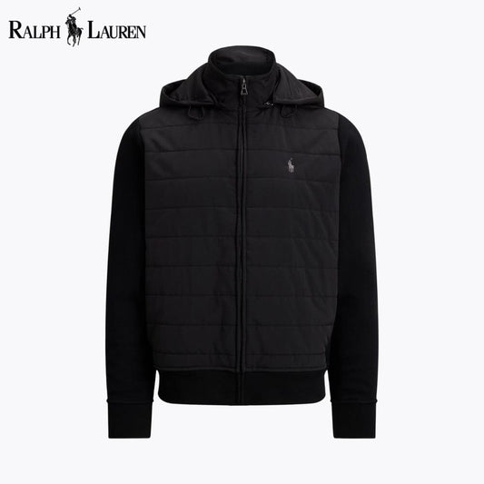 RL Hybrid Hooded Jacket RL Hybrid Hooded Jacket Slate Crown Black S 
