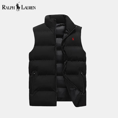 RL Insulated Down Puffer Waistcoat RL Insulated Down Puffer Jacket Slate Crown Black S 