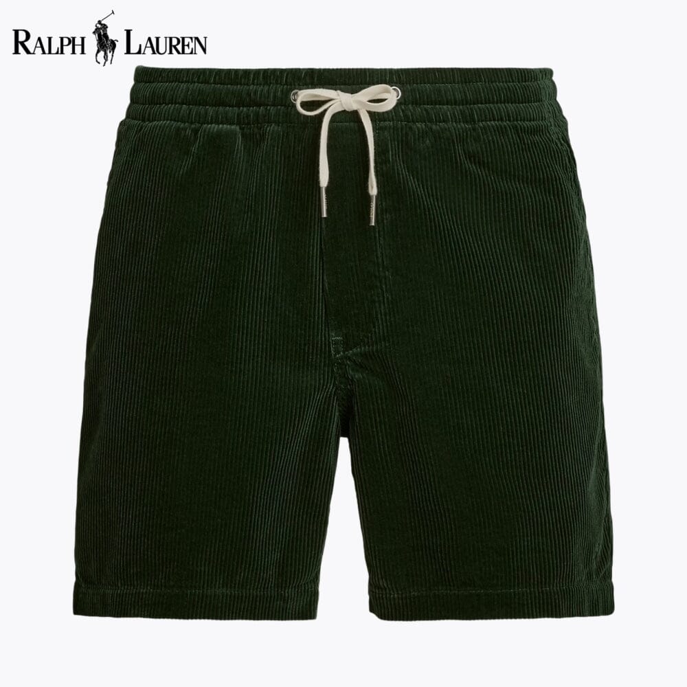RL Polo Prepster Corduroy Short Polo Prepster Corduroy Short Slate Crown Green 28 