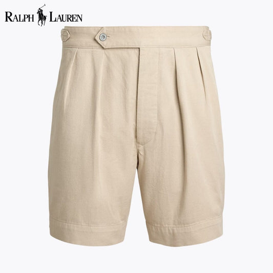 RL Relaxed Fit Pleated Twill Short RL Relaxed Fit Pleated Twill Short Slate Crown Khaki 28 
