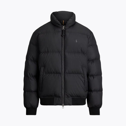 RL Textured Ripstop Down Jacket RL Textured Ripstop Down Jacket Slate Crown Polo Black S 