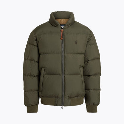 RL Textured Ripstop Down Jacket RL Textured Ripstop Down Jacket Slate Crown Ranger Green S 
