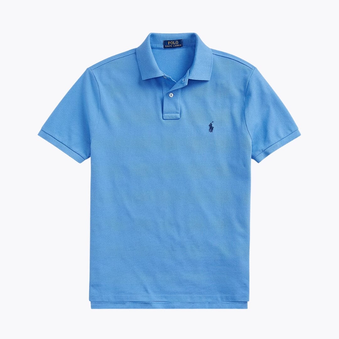 RL The Iconic Mesh Polo Shirt RL The Iconic Mesh Polo Shirt Slate Crown Blue/Navy S 