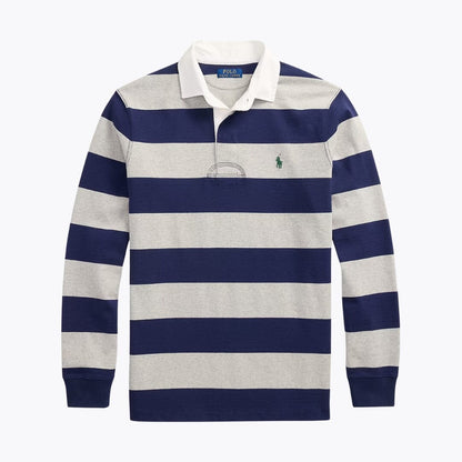 RL The Iconic Rugby Shirt RL The Iconic Rugby Shirt Slate Crown Newport Navy/Grey S 