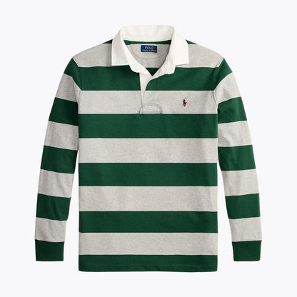RL The Iconic Rugby Shirt RL The Iconic Rugby Shirt Slate Crown Vintage Pine/Heather S 