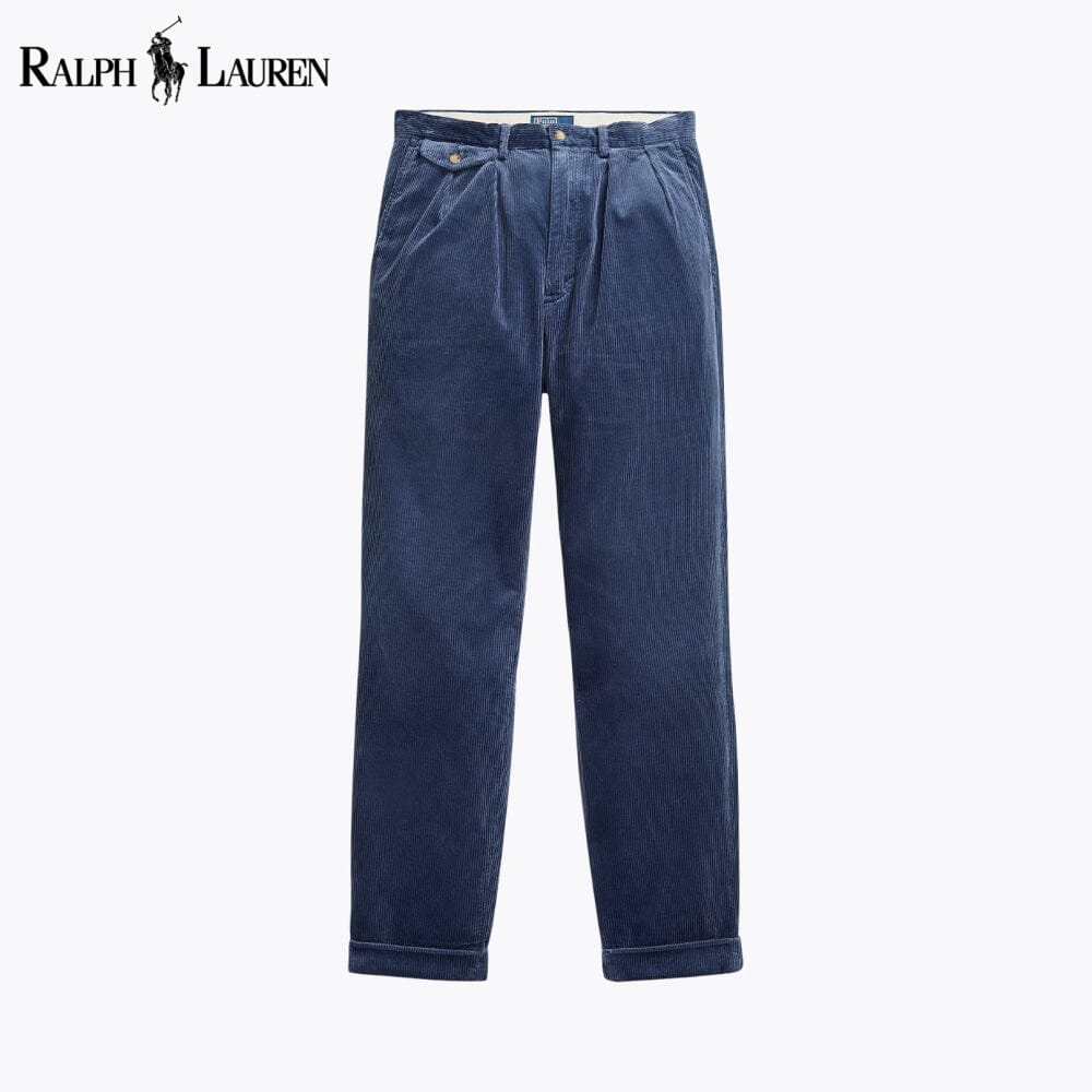 RL Whitman Relaxed Fit Corduroy Pant RL Whitman Relaxed Fit Corduroy Pant Slate Crown Blue Navy 28 