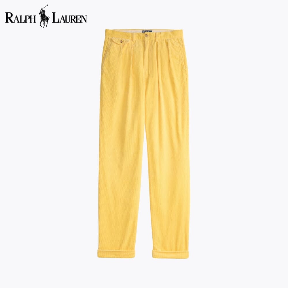 RL Whitman Relaxed Fit Corduroy Pant RL Whitman Relaxed Fit Corduroy Pant Slate Crown Yellow 28 
