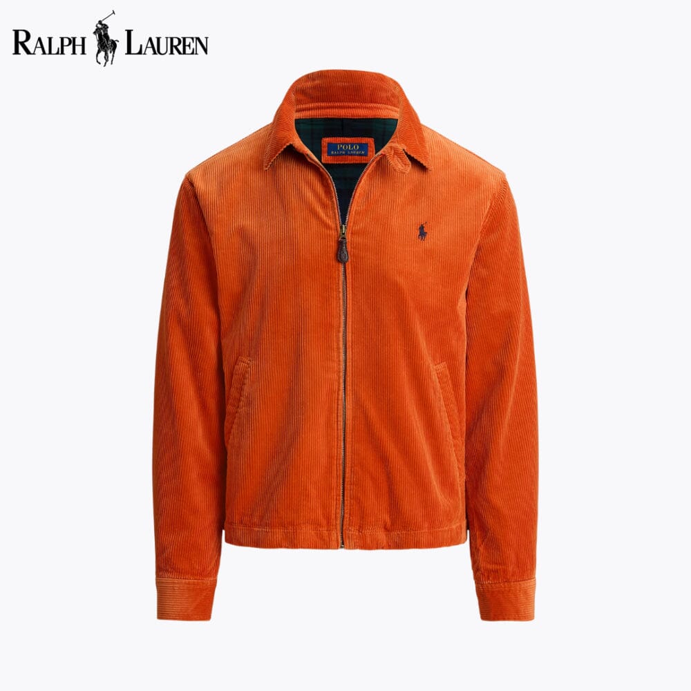 RL Wynton Corduroy Jacket RL Wynton Corduroy Jacket Slate Crown Orange S 