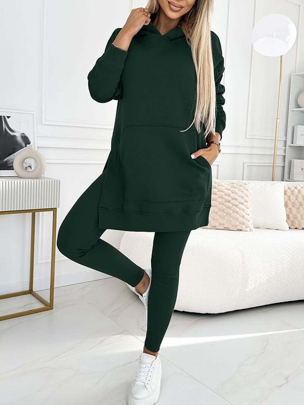 Ruby™ | Hoodie Set Women Sets Belleza & Glamour Green S 