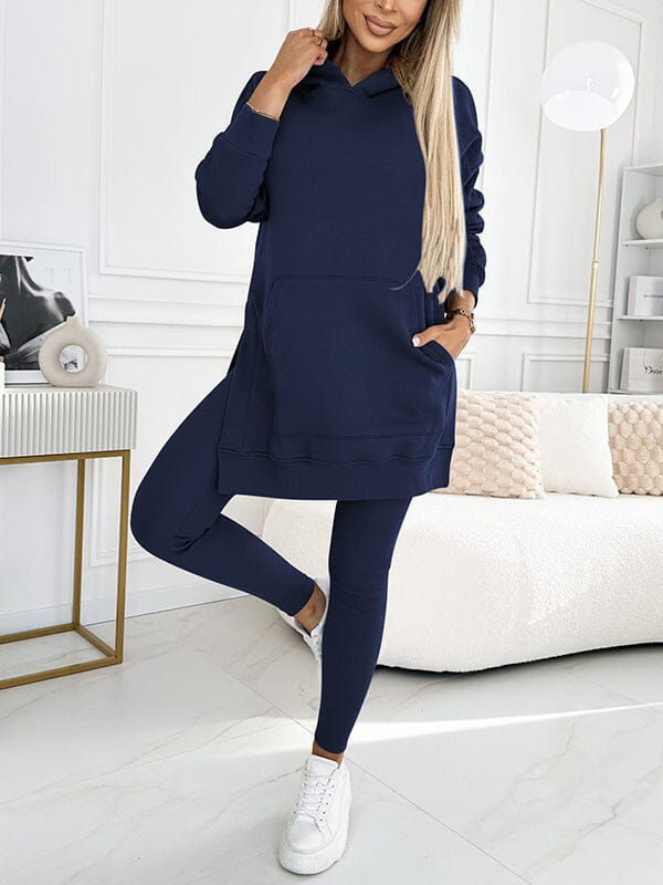 Ruby™ | Hoodie Set Women Sets Belleza & Glamour Navy Blue S 