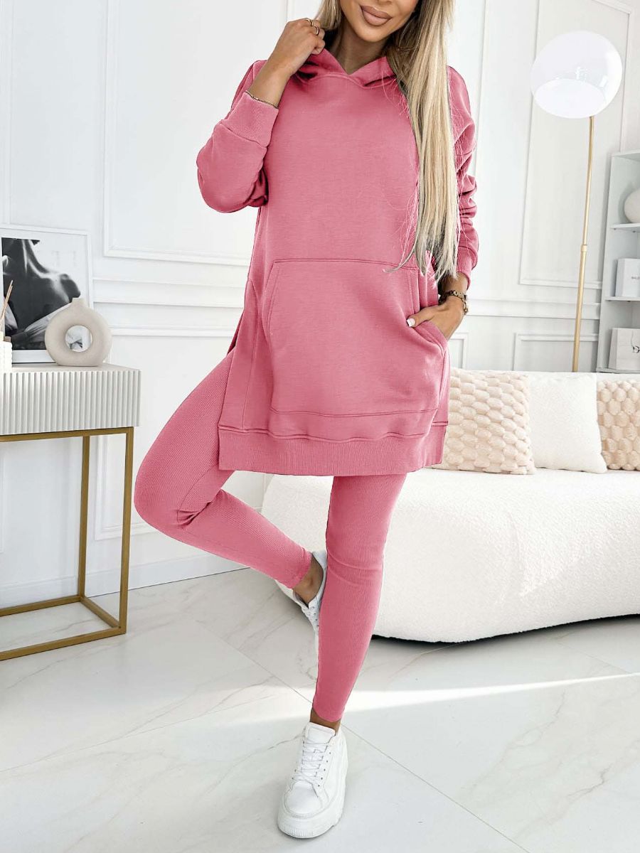 Ruby™ | Hoodie Set Women Sets Belleza & Glamour Pink S 