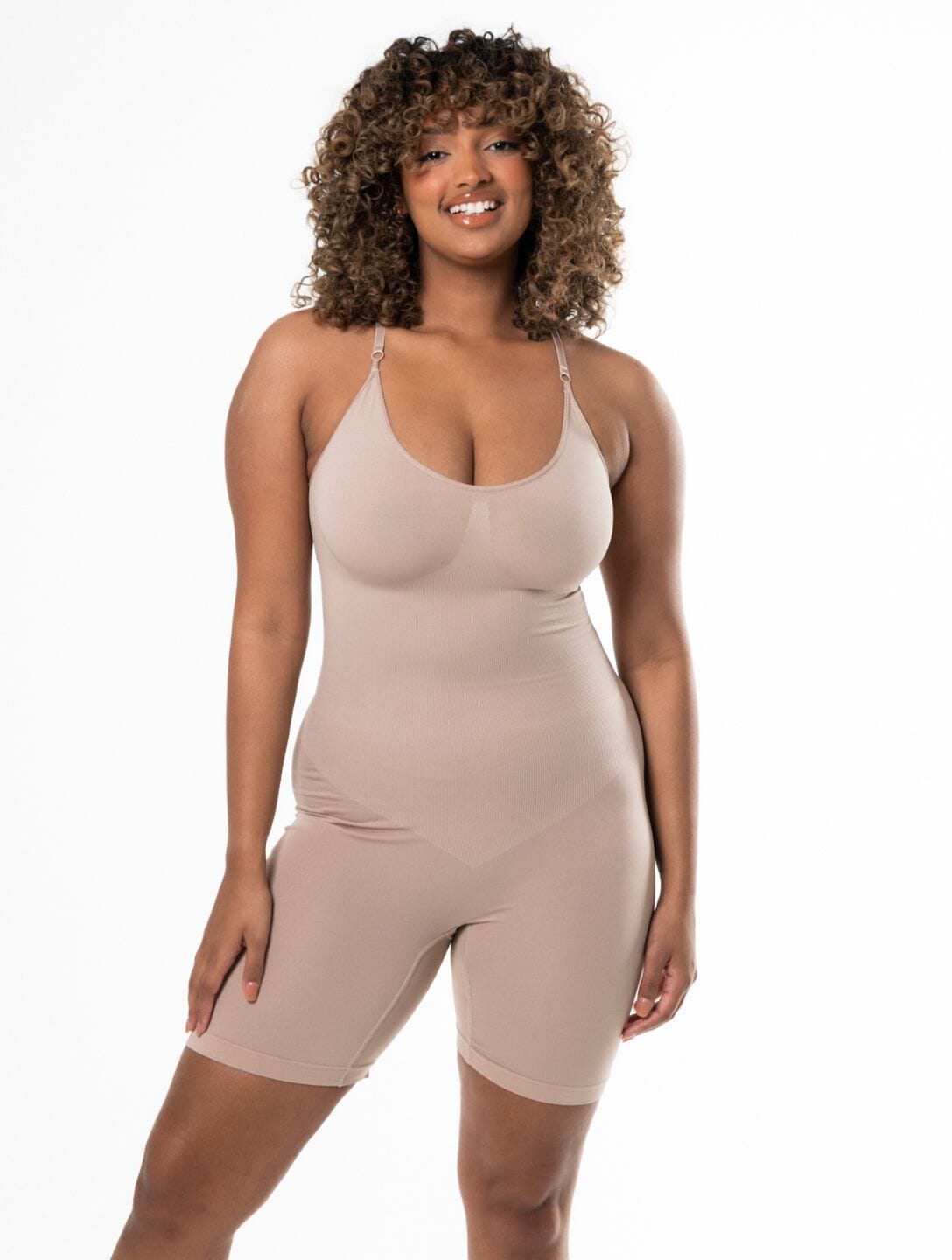 Sculpting Shapewear Bodysuit Belleza & Glamour Nude Bodysuit S 