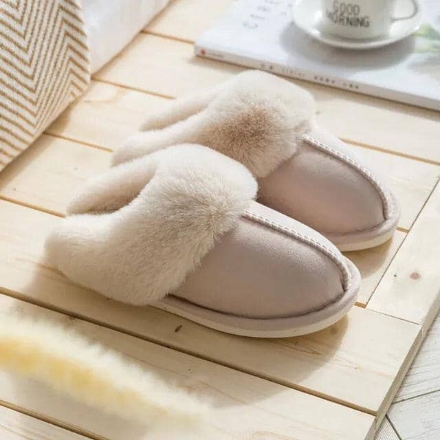 SlippersElysian Belleza & Glamour Beige 5-6.5 US/36-37 EU 