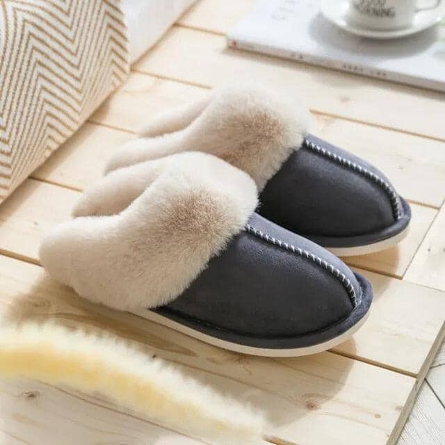 SlippersElysian Belleza & Glamour Dark Gray 5-6.5 US/36-37 EU 