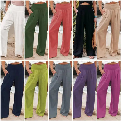 Sophia™ | Stylish Women's Cotton Pants - Comfortable with Every Step PANTS Belleza & Glamour 