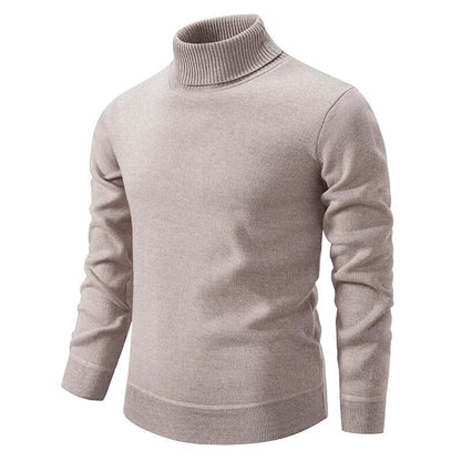 Summit™ | Turtleneck Sweater Sweaters Belleza & Glamour Beige M 