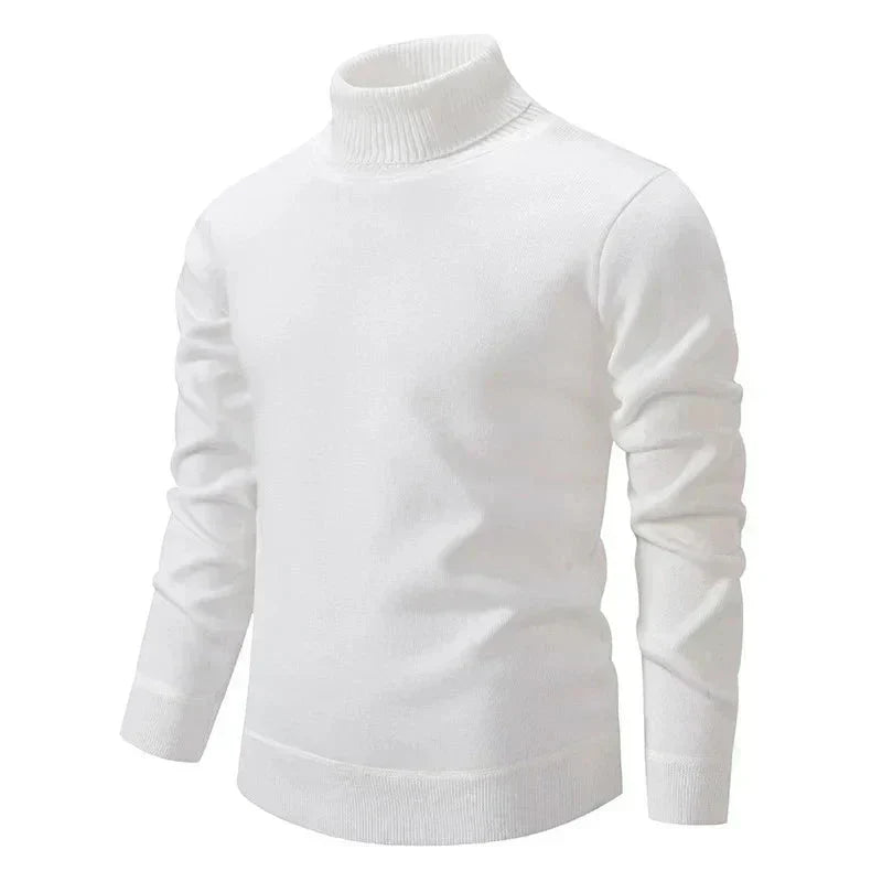 Summit™ | Turtleneck Sweater Sweaters Belleza & Glamour White M 
