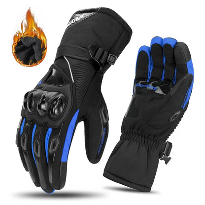 Thermo Grip | Insulated Motorcycle Gloves Belleza & Glamour Night Blue M 