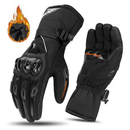 Thermo Grip | Insulated Motorcycle Gloves Belleza & Glamour Stealth Black M 