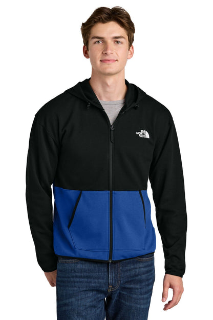 TNF ® Double-Knit Full-Zip Hoodie NF0A8BUS Sweatshirts/Fleece Belleza & Glamour TNF Blue/ TNF Black S 