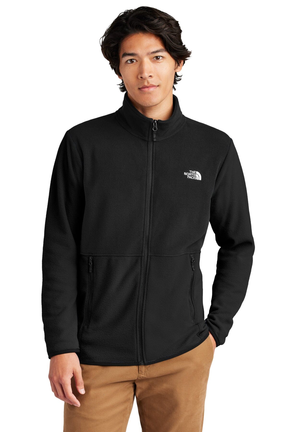 TNF ® Glacier Full-Zip Fleece Jacket NF0A7V4J Sweatshirts/Fleece Belleza & Glamour TNF Black S 