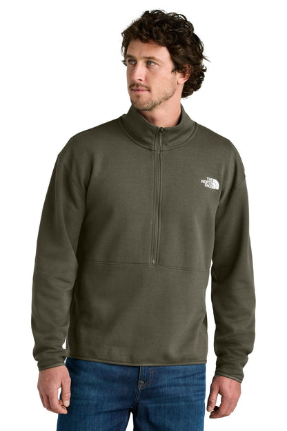 TNF ® Sleeve Logo Pullover Hoodie NF0A8AU0 Sweatshirts/Fleece Belleza & Glamour New Taupe Green S 