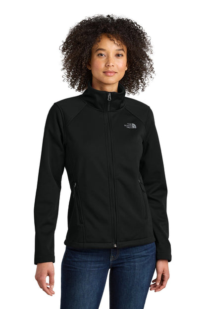 TNF ® Women's Chest Logo Ridgewall Soft Shell Jacket NF0A88D4 Outerwear Belleza & Glamour TNF Black S 