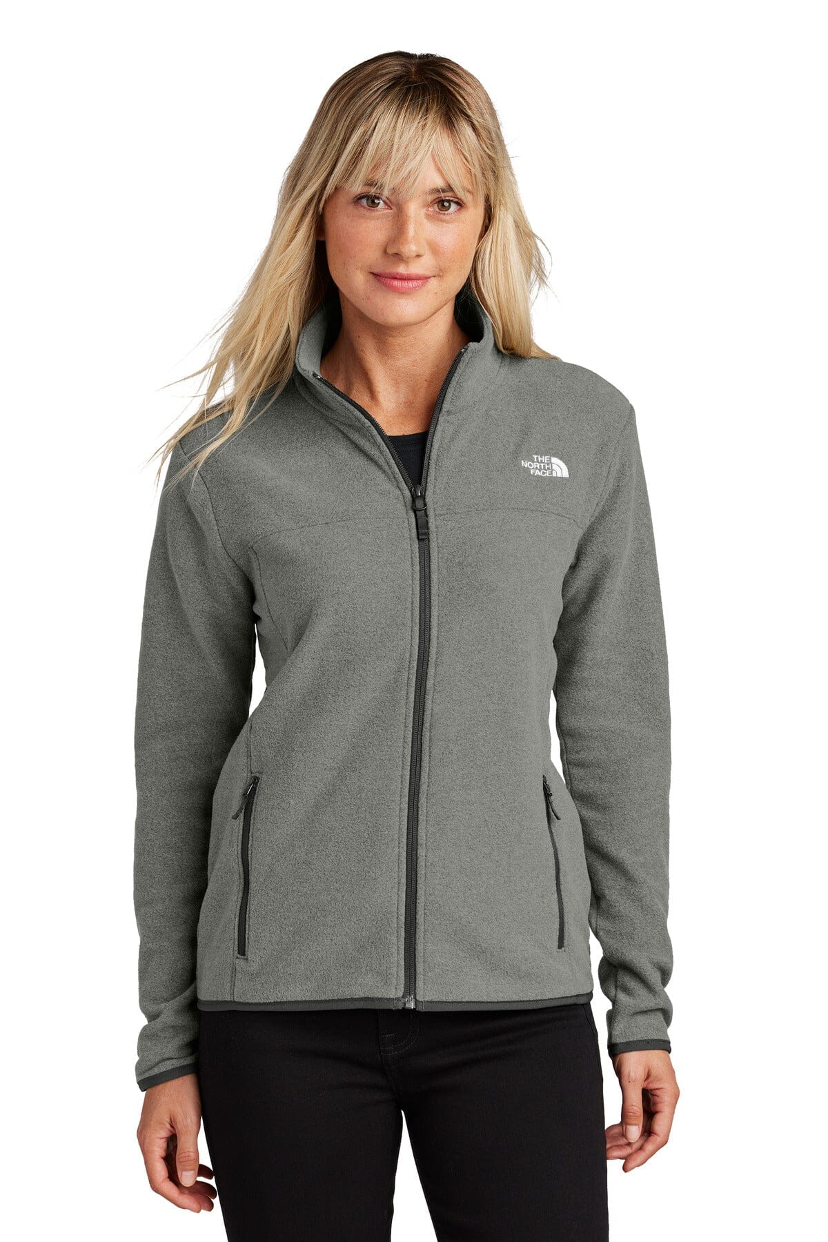 TNF ® Women's Glacier Full-Zip Fleece Jacket NF0A7V4K Sweatshirts/Fleece Belleza & Glamour TNF Medium Grey Heather S 