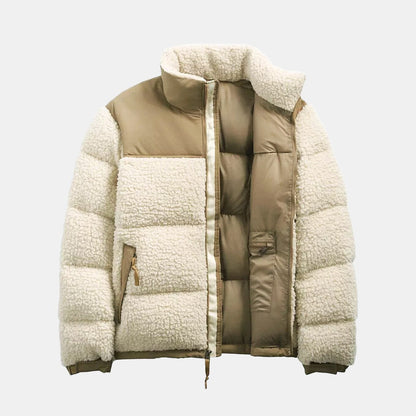 TNF Sherpa Essential Down Puffer Jacket TNF Sherpa Essential Down Puffer Jacket Slate Crown Beige S 