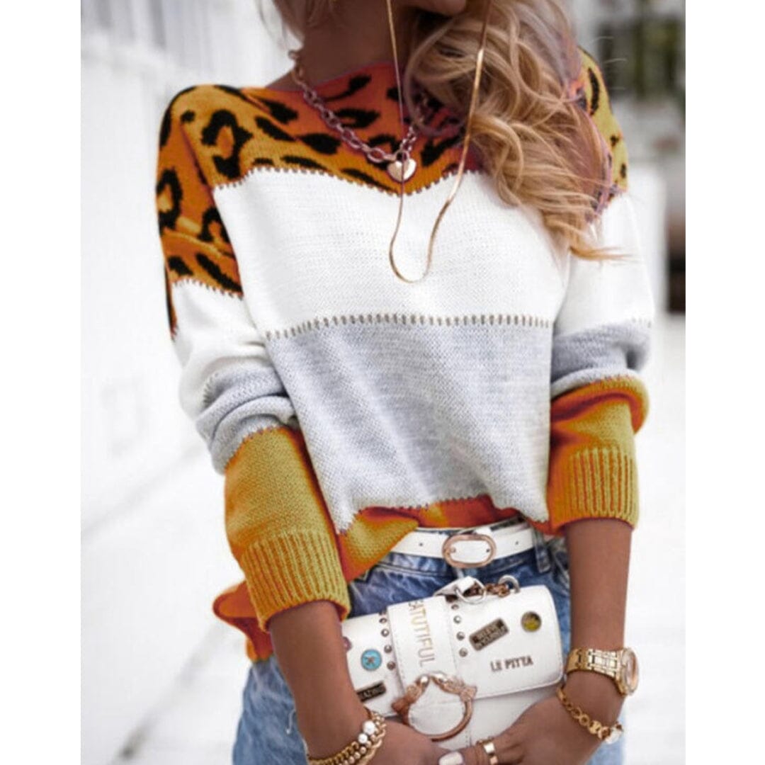 Usha | Cozy Sweater women sweater Belleza & Glamour Yellow S 