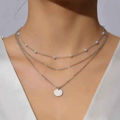 Various delicate necklaces Belleza & Glamour 12 - prata 