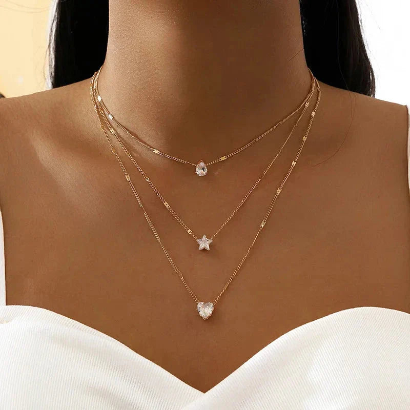 Various delicate necklaces Belleza & Glamour 14 - ouro 