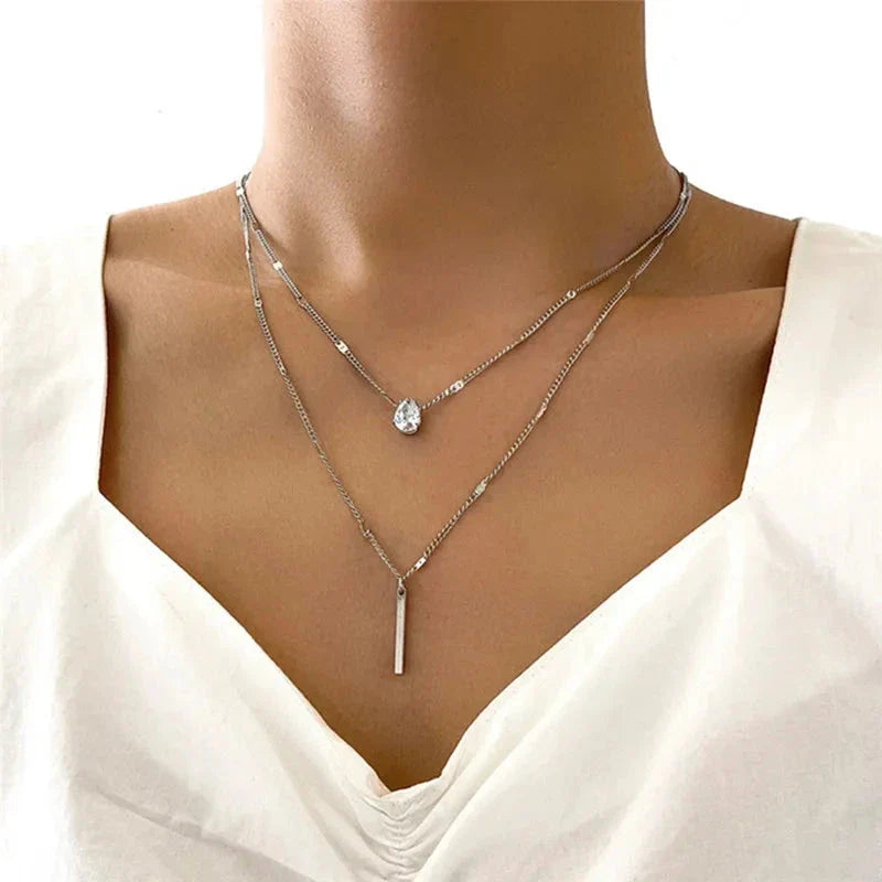 Various delicate necklaces Belleza & Glamour 3 - prata 