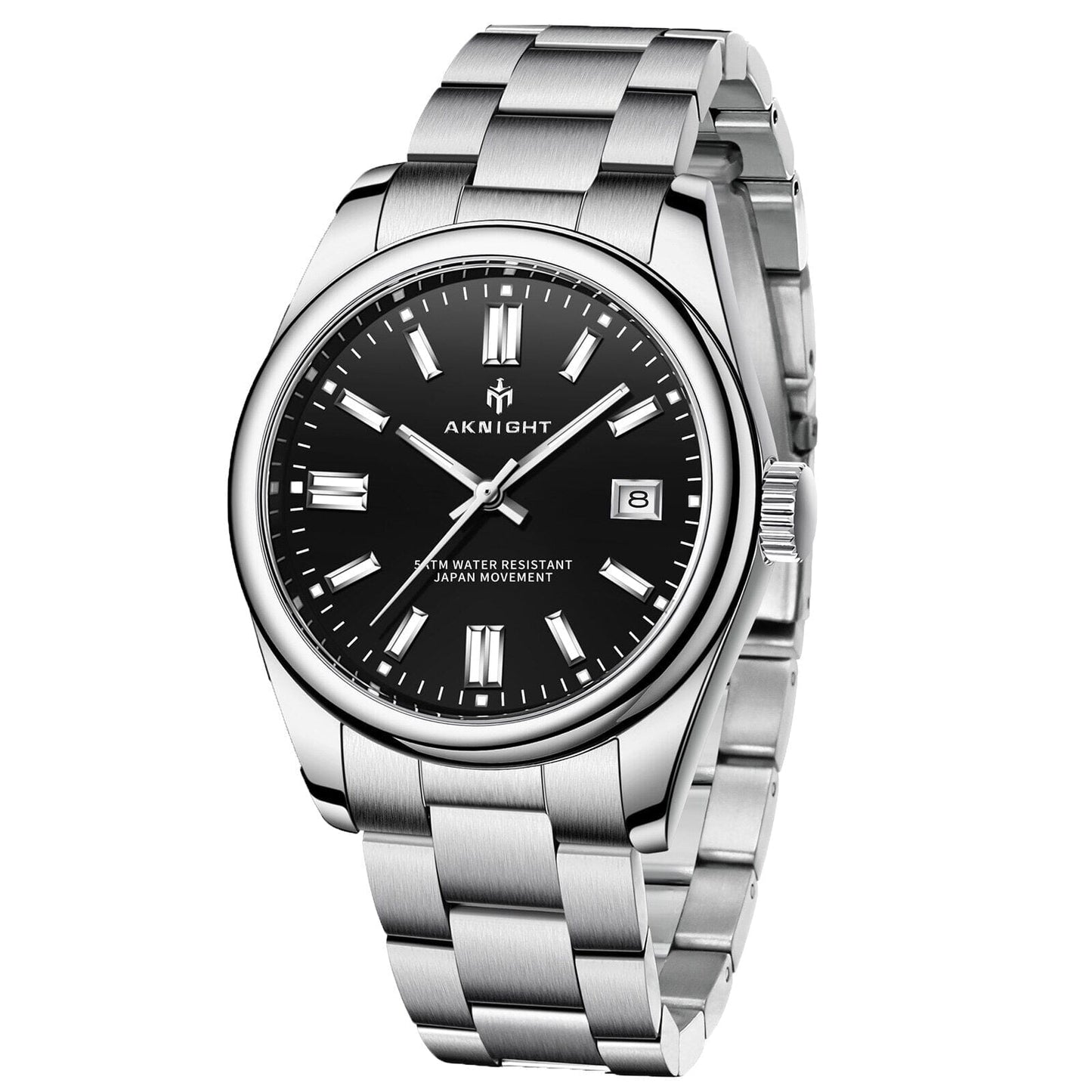 Watch Poedagar Aknight Relogio 01 Belleza & Glamour Black 