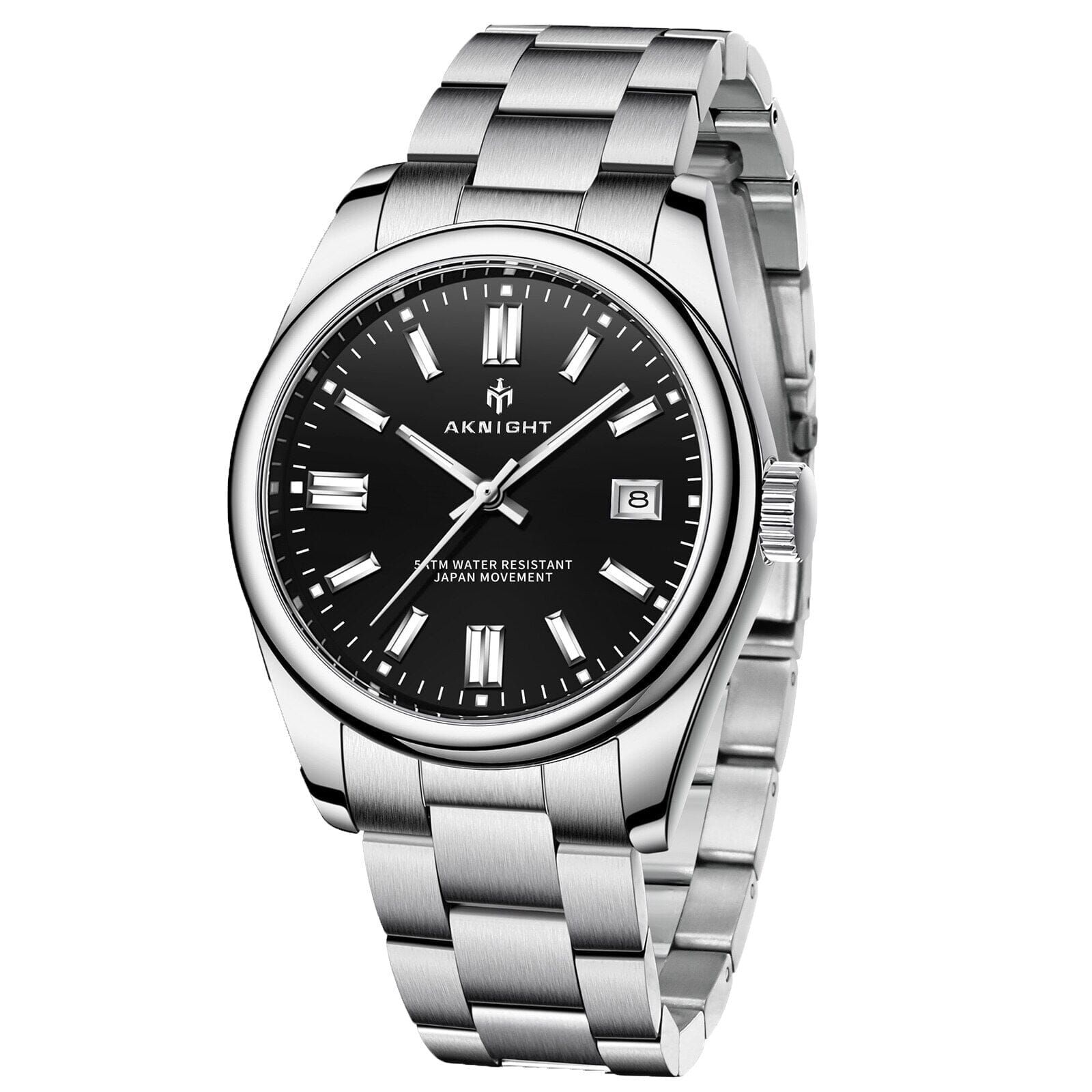 Watch Poedagar Aknight Relogio 01 Belleza & Glamour Black 