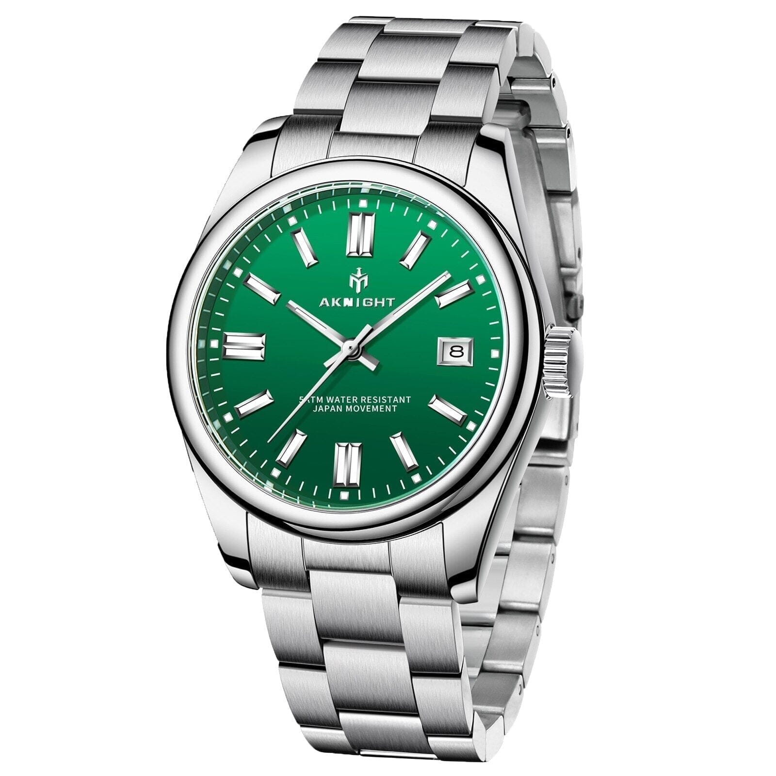 Watch Poedagar Aknight Relogio 01 Belleza & Glamour Emerald 