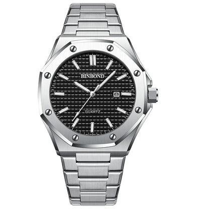Watch Poedagar Binbond Relogio 02 Belleza & Glamour Silver Black 