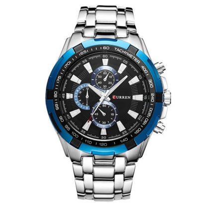 Watch Poedagar Enigmatic Relogio 10 Belleza & Glamour Silver Blue 