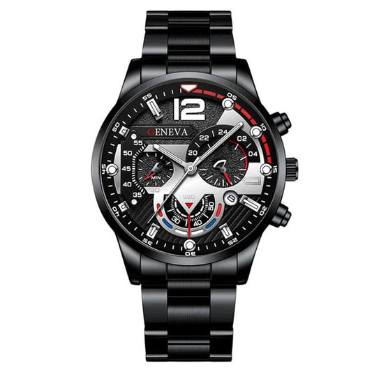 Watch Poedagar Geneva Pro Relogio 15 Belleza & Glamour Geneva Black pro 
