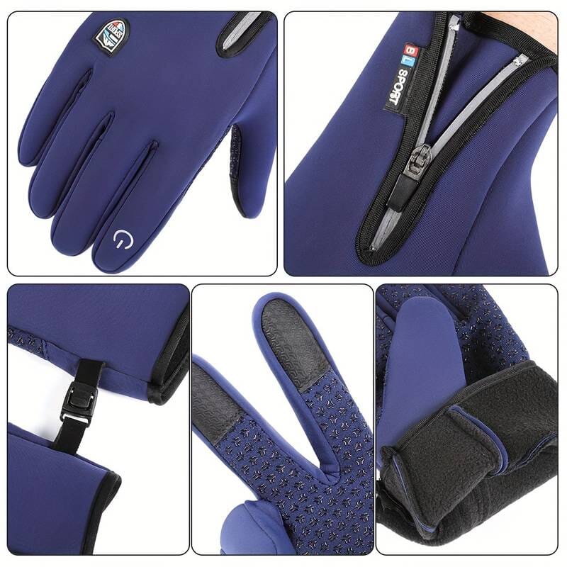 Waterproof velvet gloves - Never suffer from freezing hands again Belleza & Glamour 