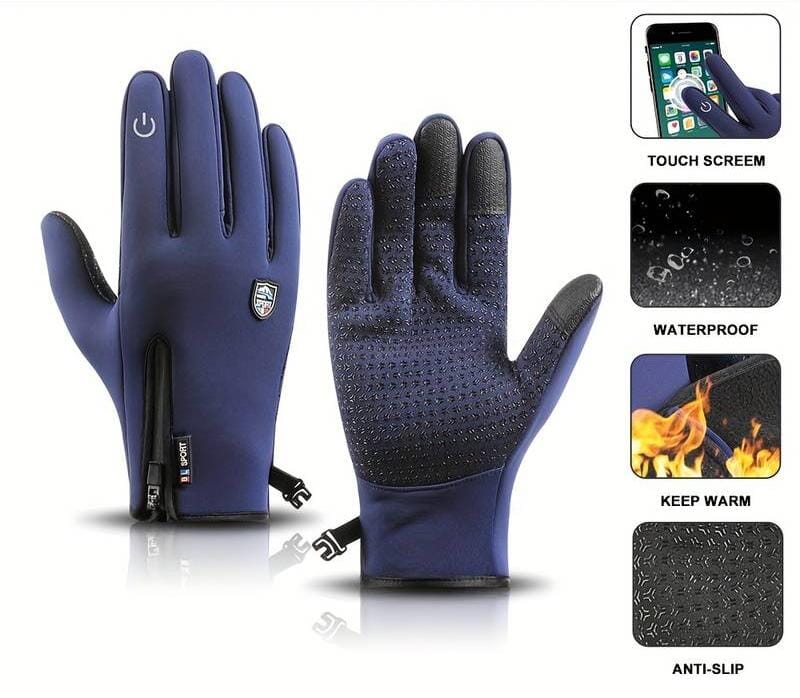 Waterproof velvet gloves - Never suffer from freezing hands again Belleza & Glamour 