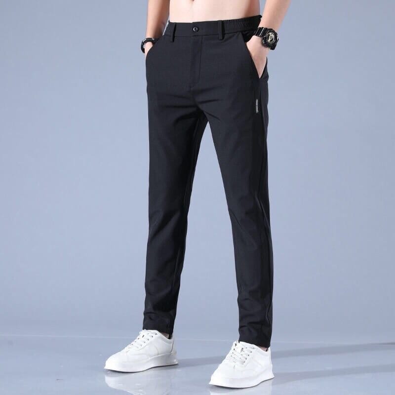 William | Golf Pants PANTS Belleza & Glamour Deep Black 28 