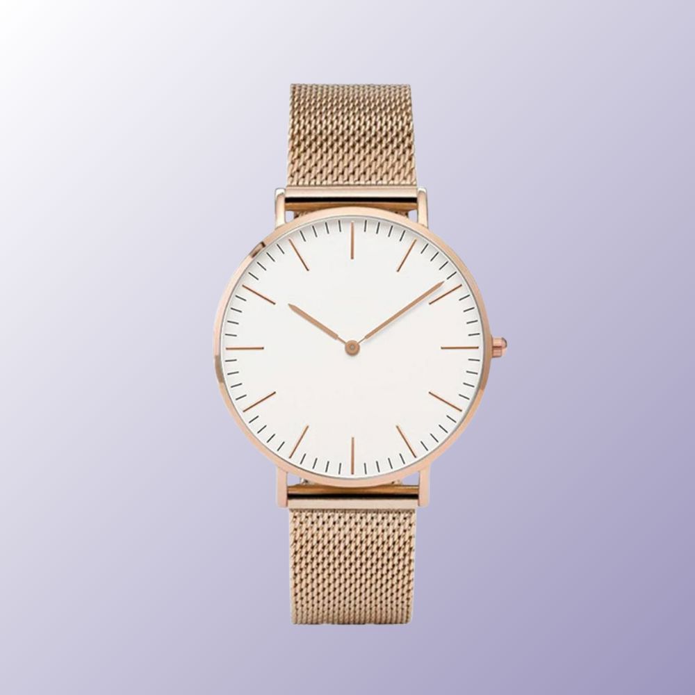 Women's Round 38mm Watch relógio Belleza & Glamour 