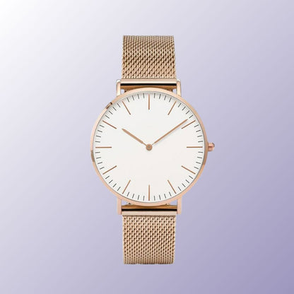 Women's Round 38mm Watch relógio Belleza & Glamour 
